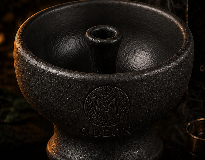 Пустая обычная чаша ODEON перед выбором вкусов