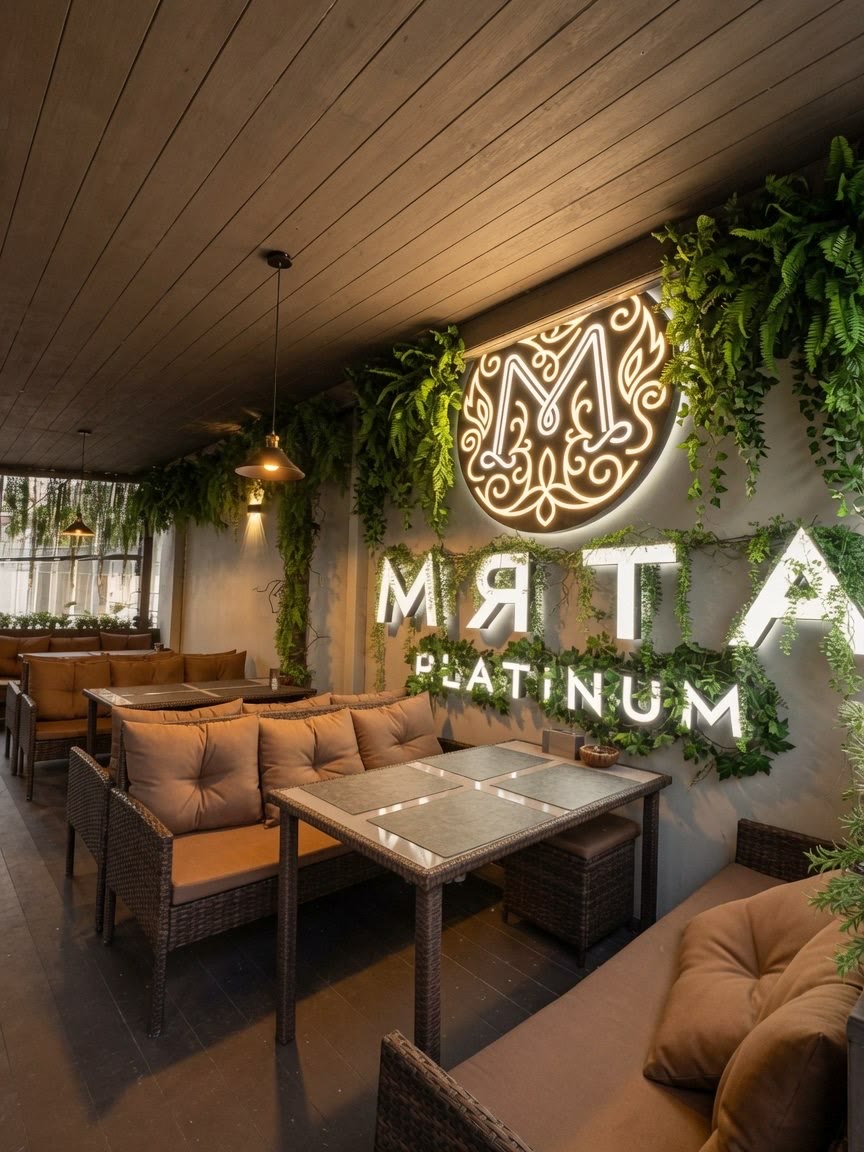 Вечерняя веранда Мята Platinum Одеон